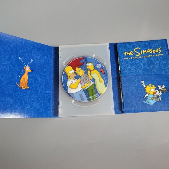 The Simpson Seasons 1 - 4 Collectors Edition DVD Lot Complete With Books. NICE!! - Picture 11 of 12